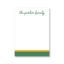 Load image into Gallery viewer, 5x7 Notepad: Double Stripe Set