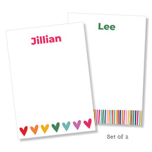 Load image into Gallery viewer, Notepad: Rainbow Brights Set