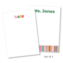 Load image into Gallery viewer, Notepad: Rainbow Brights Set