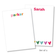 Load image into Gallery viewer, Notepad: Rainbow Brights Set