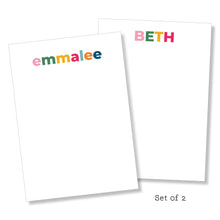 Load image into Gallery viewer, Notepad: Rainbow Brights Set