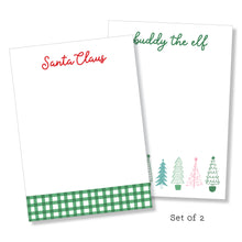 Load image into Gallery viewer, Notepad: Christmas Set