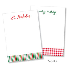 Load image into Gallery viewer, Notepad: Christmas Set