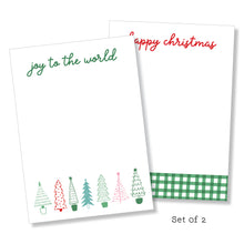 Load image into Gallery viewer, Notepad: Christmas Set