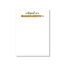 Load image into Gallery viewer, 5x7 Notepad: Teacher Set: Script