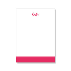 5x7 Notepad: Double Stripe Set