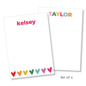 Notepad: Rainbow Brights Set