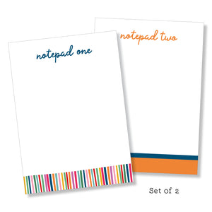 Notepad: Stripe Mix