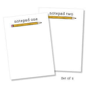 5x7 Notepad: Teacher Set: Type