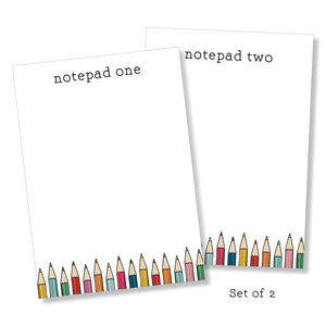 5x7 Notepad: Teacher Set: Type