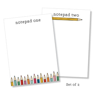 5x7 Notepad: Teacher Set: Type